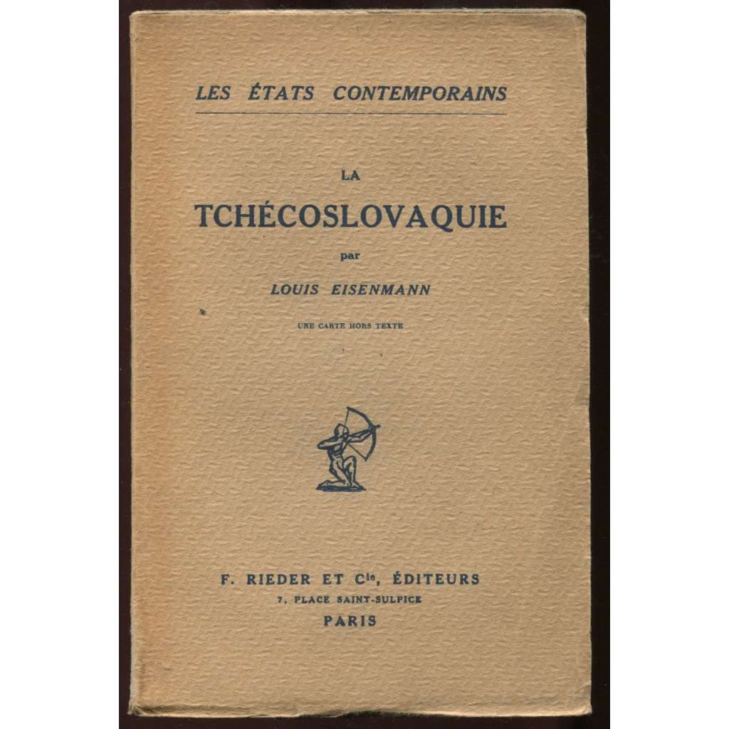 La Tchécoslovaquie. Une carte hors texte [= Les états contemporains]