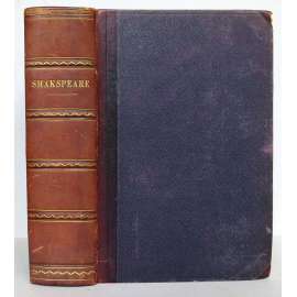 The Plays and Poems of William Shakspeare with Notes,... [Shakespeare, kritické vydání, vazba kůže] HOL