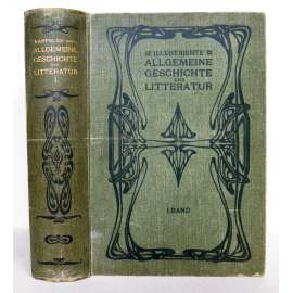 Allgemeine Geschichte der Litteratur von ihren Anfängen bis auf die Gegenwart [ilustrované dějiny literatury, 1. svazek]