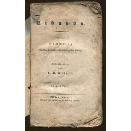 Libanon. Eine Sammlung religiöser, historischer und archäologischer Aufsätze. Zweyter Theil [apart, biblická archeologie]