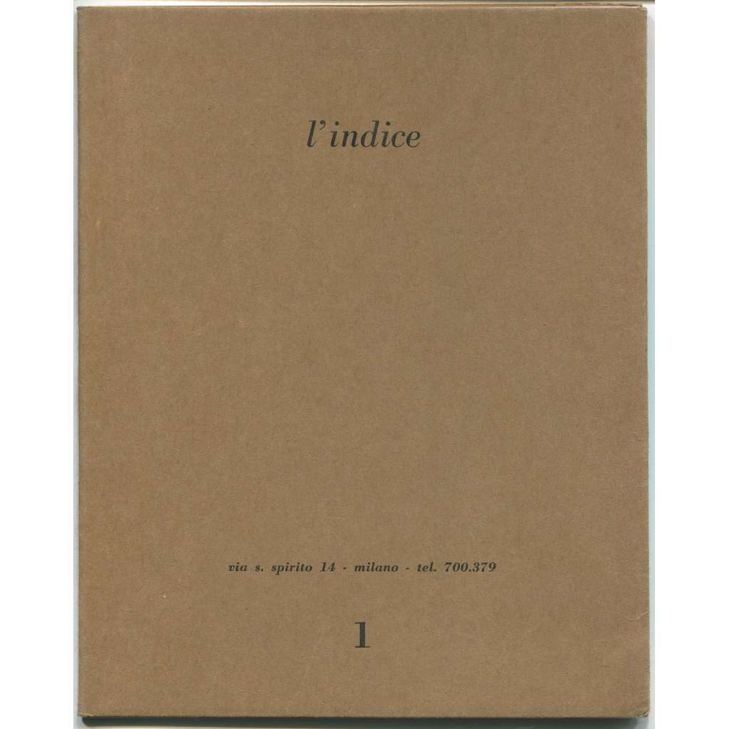 l'indice 1 [grafika, poezie]