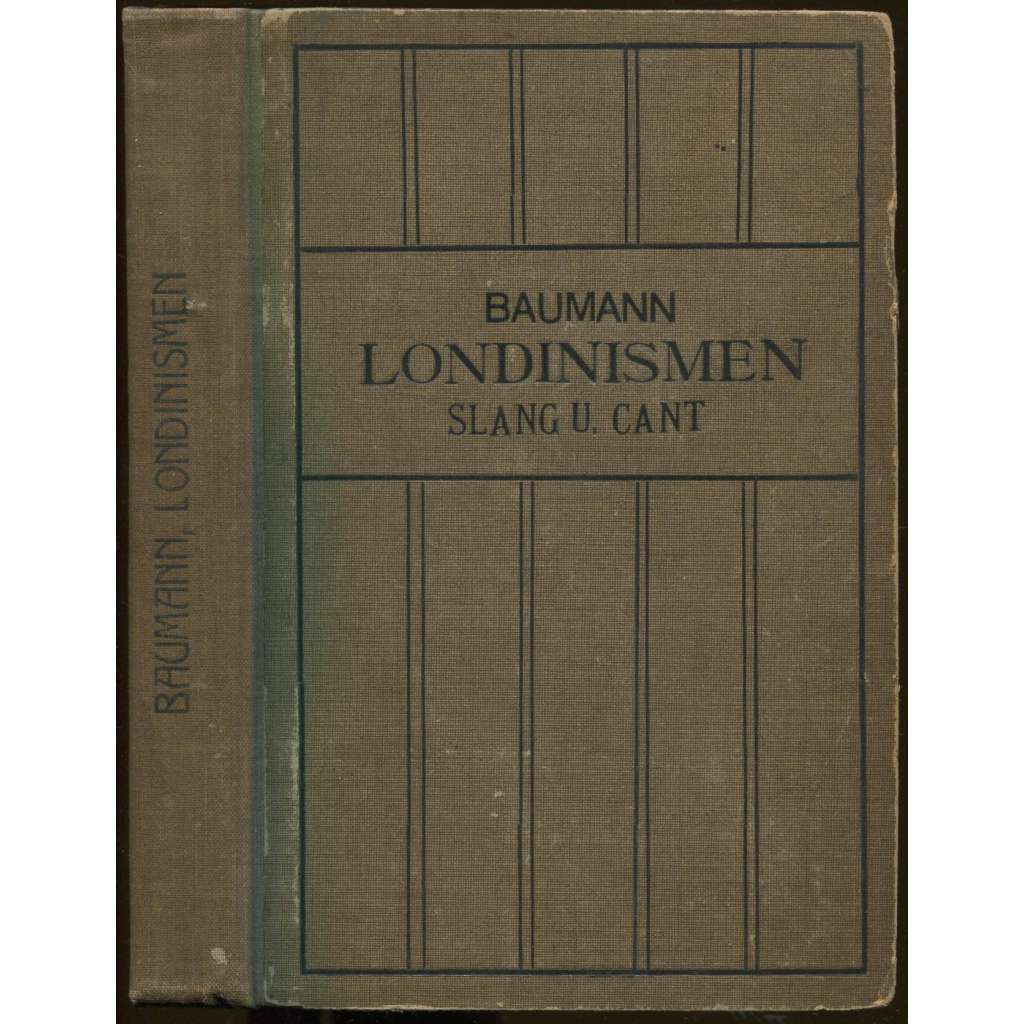 Londinismen (Slang und Cant) [slovník, angličtina]