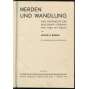 Werden und Wandlung. Eine Geschichte der deutschen Literatur von 1880 bis heute. Mit 91 Abbildungen auf 48 Kunstdrucktafeln [dějiny literatury, literární věda]
