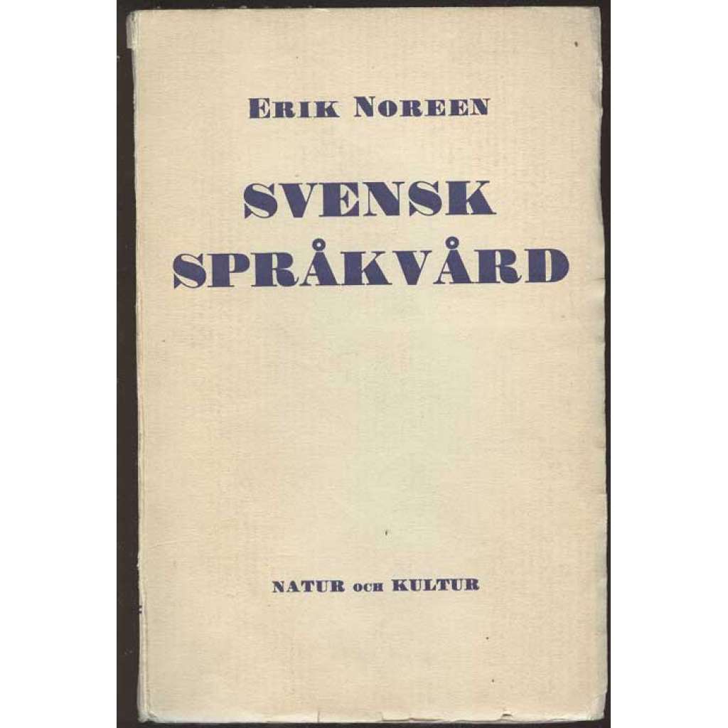 Svensk Sprakvard [nářečí, dialektologie, švédština]