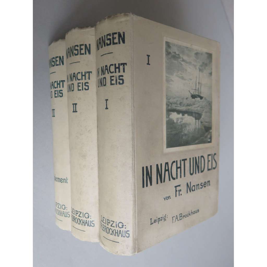 In Nacht und Eis. Die Norwegische Polarexpedition 1893-1896. ... [Jižní pól, expedice, dobrodružství]
