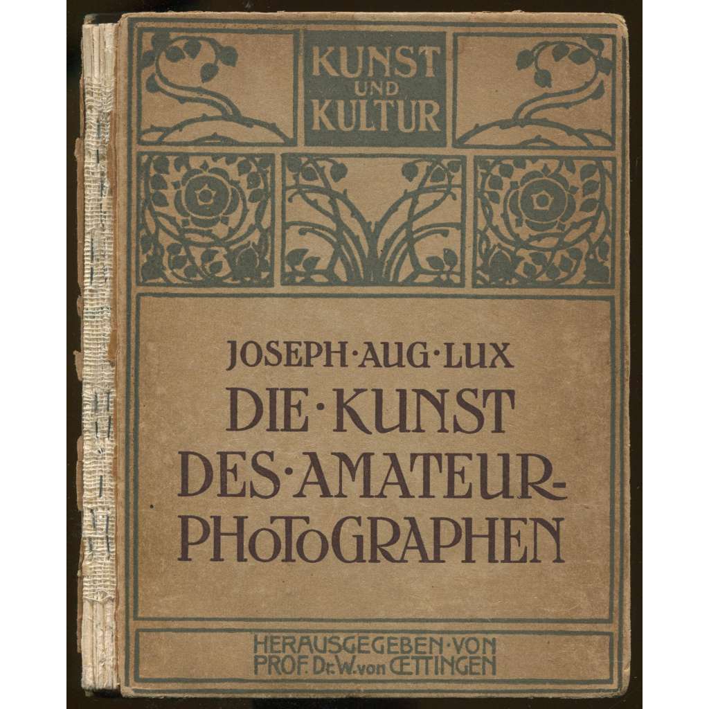 Die Kunst des Amateurphotographen. Mit 10 Textfiguren und 9 Tafeln. 6. Tausend [= Kunst und Kultur; 8] [amatérská fotografie]