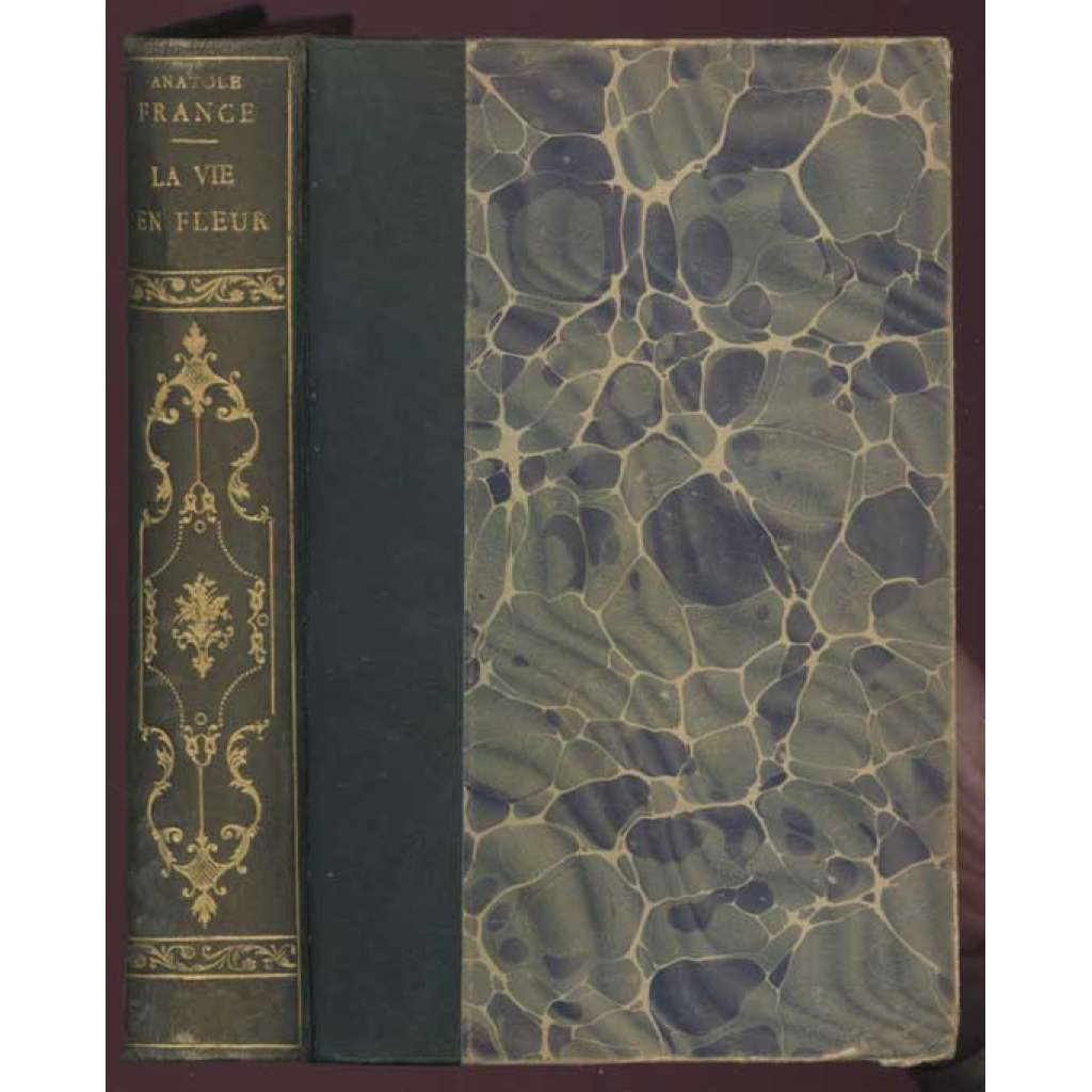 La vie en fleur	[beletrie, francouzská literatura, Život v květu, vazba kůže]