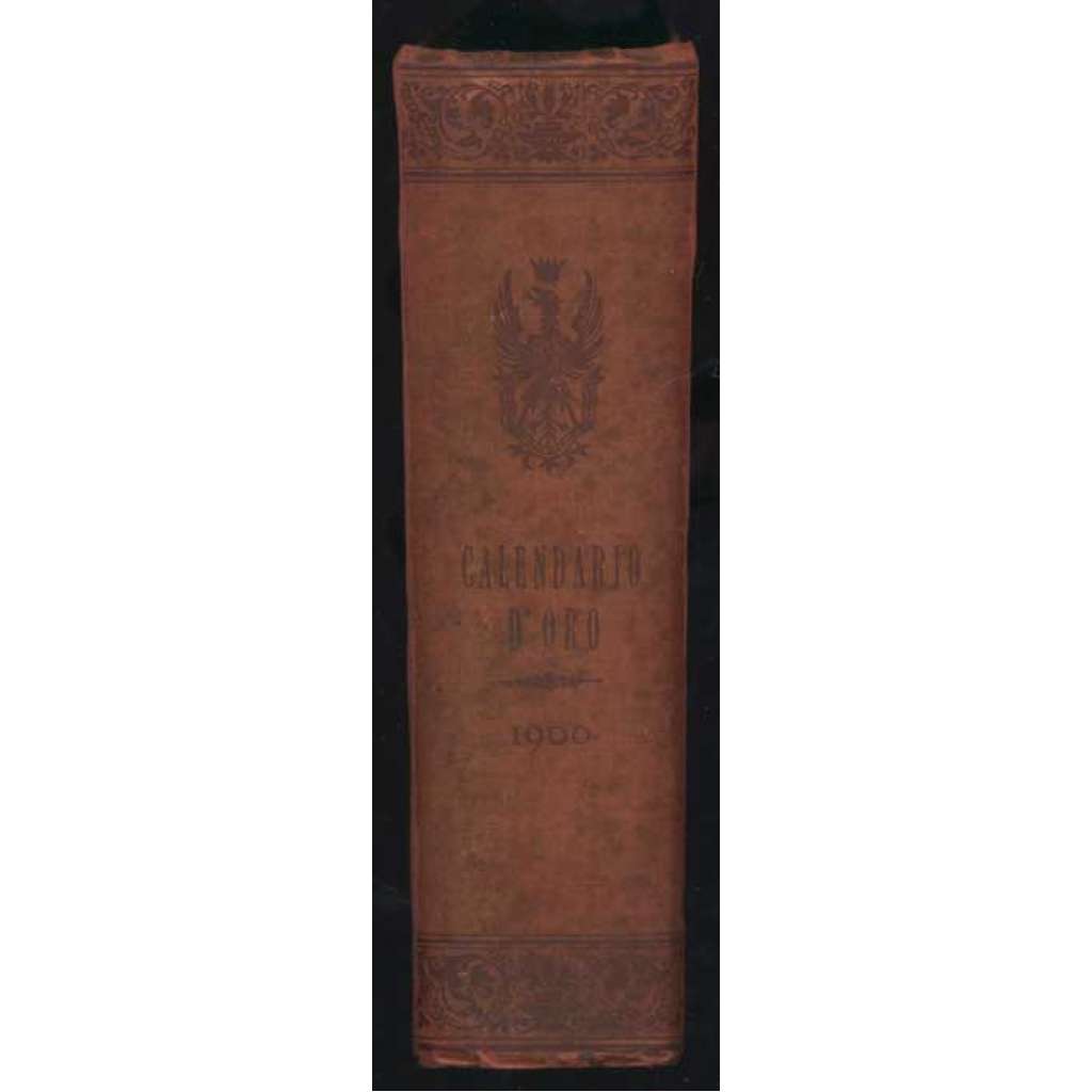 Calendario d'Oro. Annuario Nobiliare-Diplomatico-Araldico; Anno XII (1900) [heraldika, genealogie, erby]