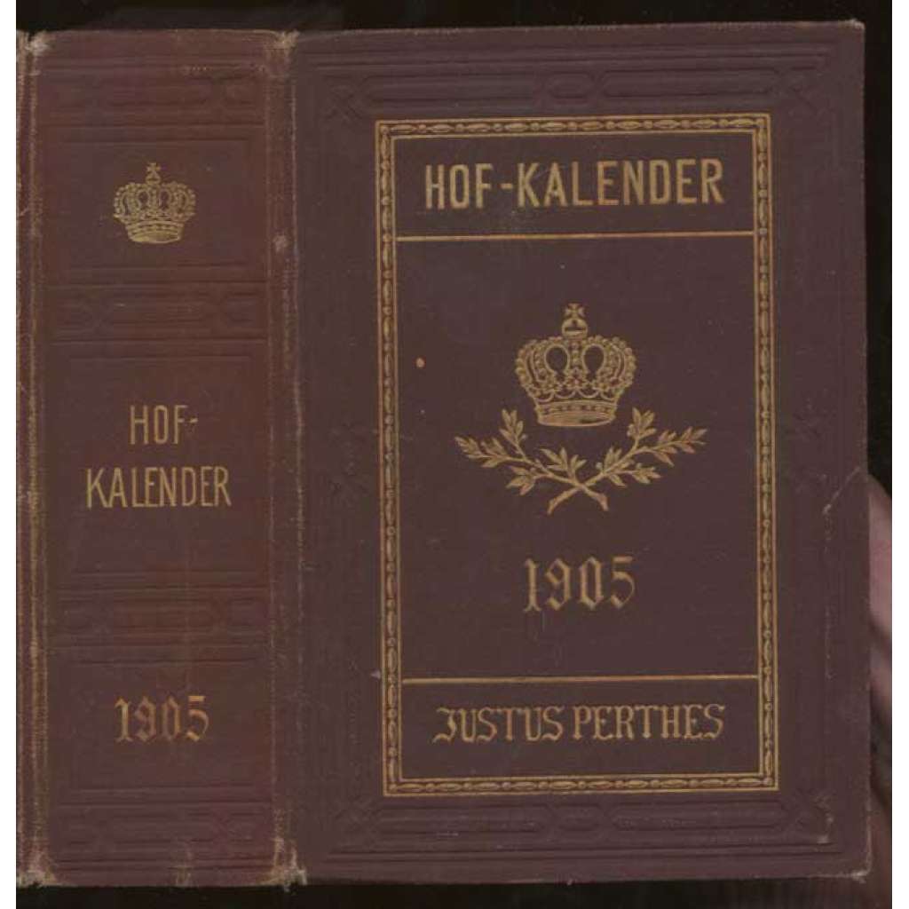 Gothaischer Genealogischer Hofkalender nebst diplomatisch-statistischen Jahrbuch 1905; hundertzweiundvierzigster Jahrgang [genealogie, šlechta]