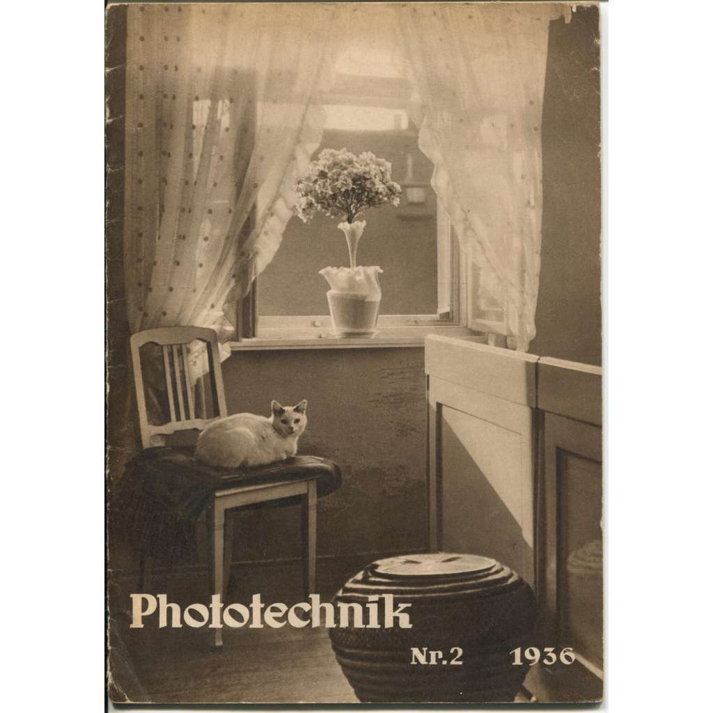 Phototechnik; Nr. 2 - April 1936 (16. Jahrgang) [amatérská fotografie, 30. léta, časopis]