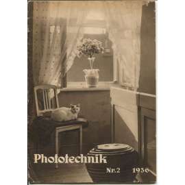 Phototechnik; Nr. 2 - April 1936 (16. Jahrgang) [amatérská fotografie, 30. léta, časopis]