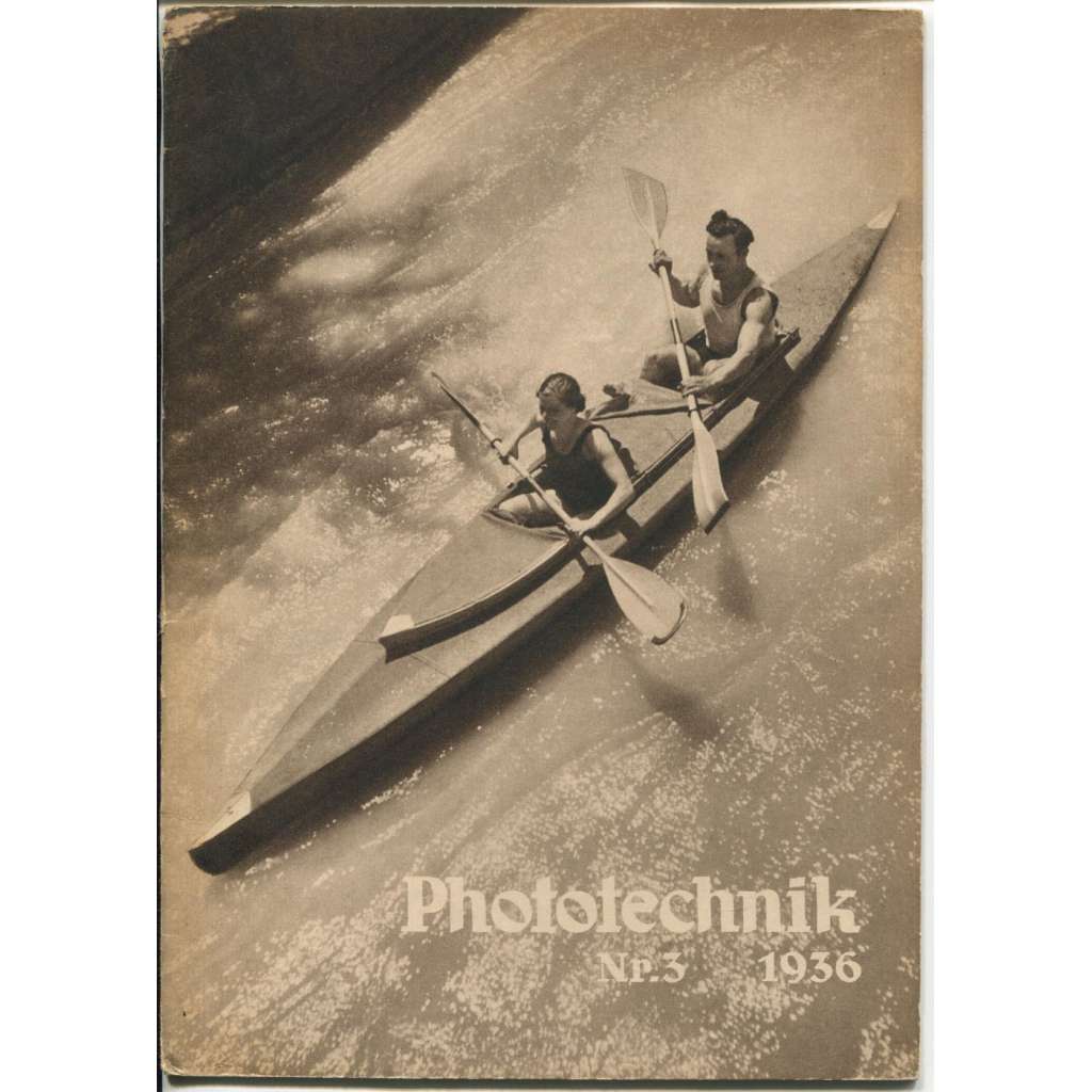 Phototechnik; Nr. 3 - Juni 1936 (16. Jahrgang) [amatérská fotografie, 30. léta, časopis]