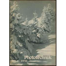 Phototechnik; Nr. 6 - Dezember 1936 (16. Jahrgang) [amatérská fotografie, 30. léta, časopis]