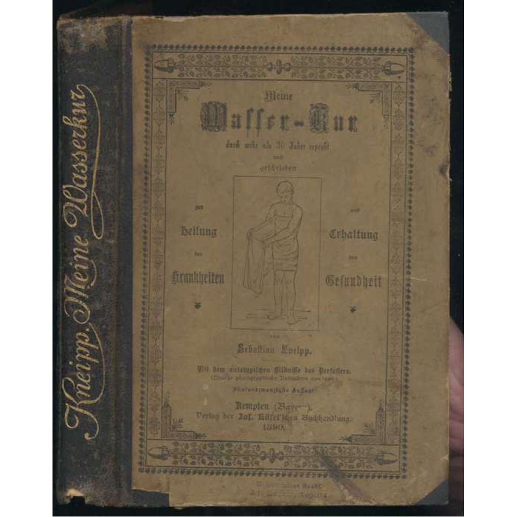 Meine Wasser-Kur, durch mehr als 30 Jahre erprobt und geschrieben zur Heilung der Krankheiten und Erhaltung der Gesundheit. Mit dem autotypischen Bildnisse des Verfassers. Fünfundzwanzigste Auflage [přírodní léčitelství]