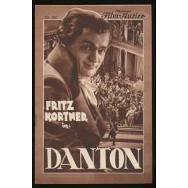 Fritz Kortner in: Danton. Ein Tonfilm von Heinz Goldberg [= Illustrierter Film-Kurier; Nr. 168] [film, filmový prospekt, 30. léta]