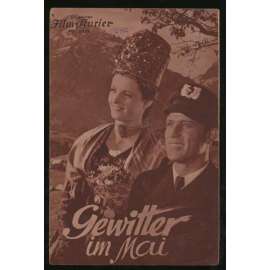 Gewitter im Mai, Spielleitung: Hans Deppe [= Illustrierter Film-Kurier; Nr. 1895] [film, filmový prospekt, 30. léta]
