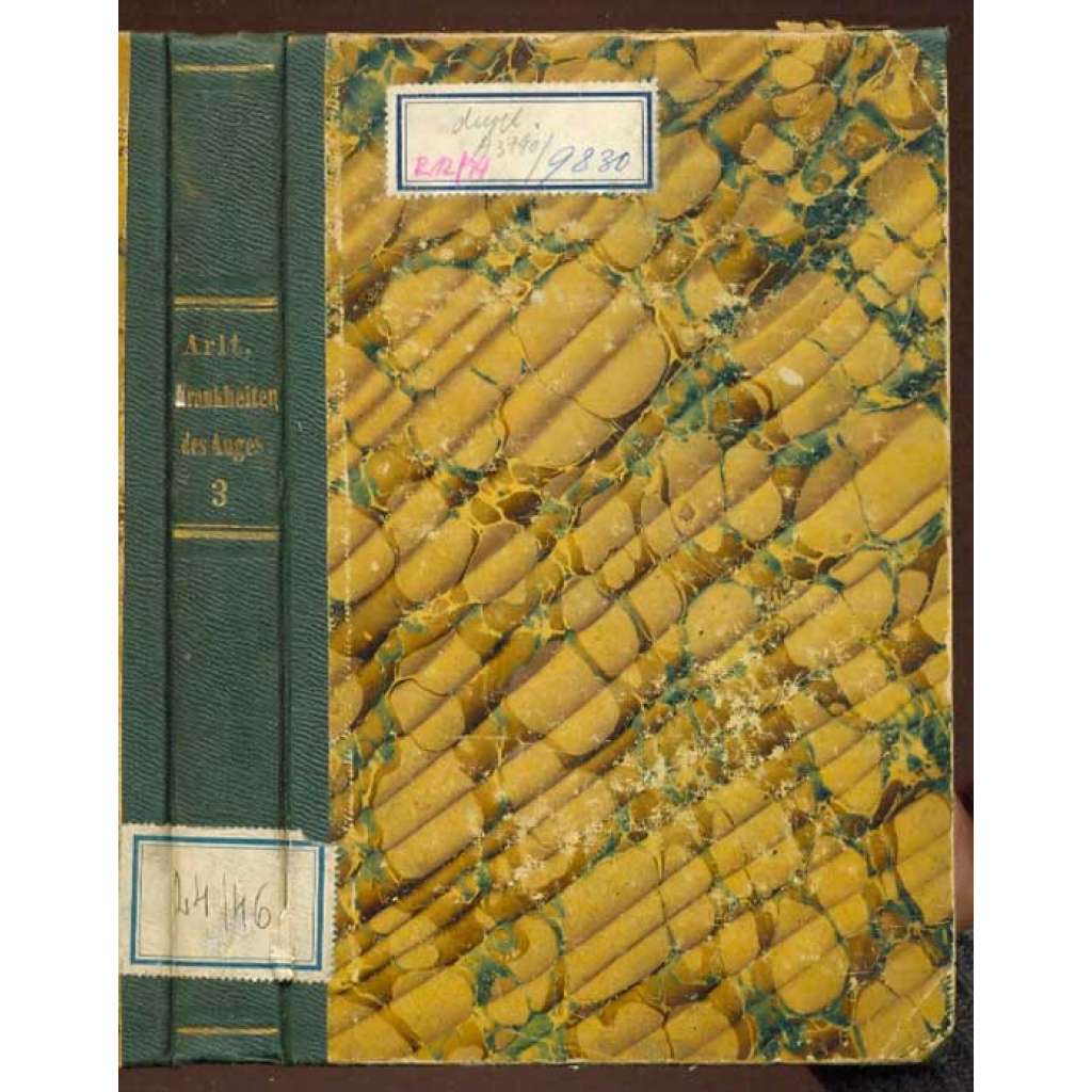 Die Krankheiten des Glaskörpers, der Netzhaut, der Augenmuskeln, der Augenlider, der Thränenorgane und der Orbita, für praktische Ärzte geschildert. Mit Abbildungen [oči, oftalmologie]