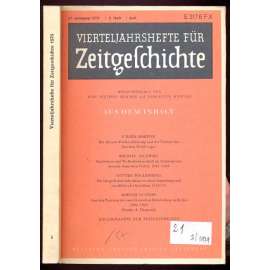 Vierteljahreshefte für Zeitgeschichte; 27. Jahrgang 1979, 3. Heft, Juli [historie, historiografie, časopis]