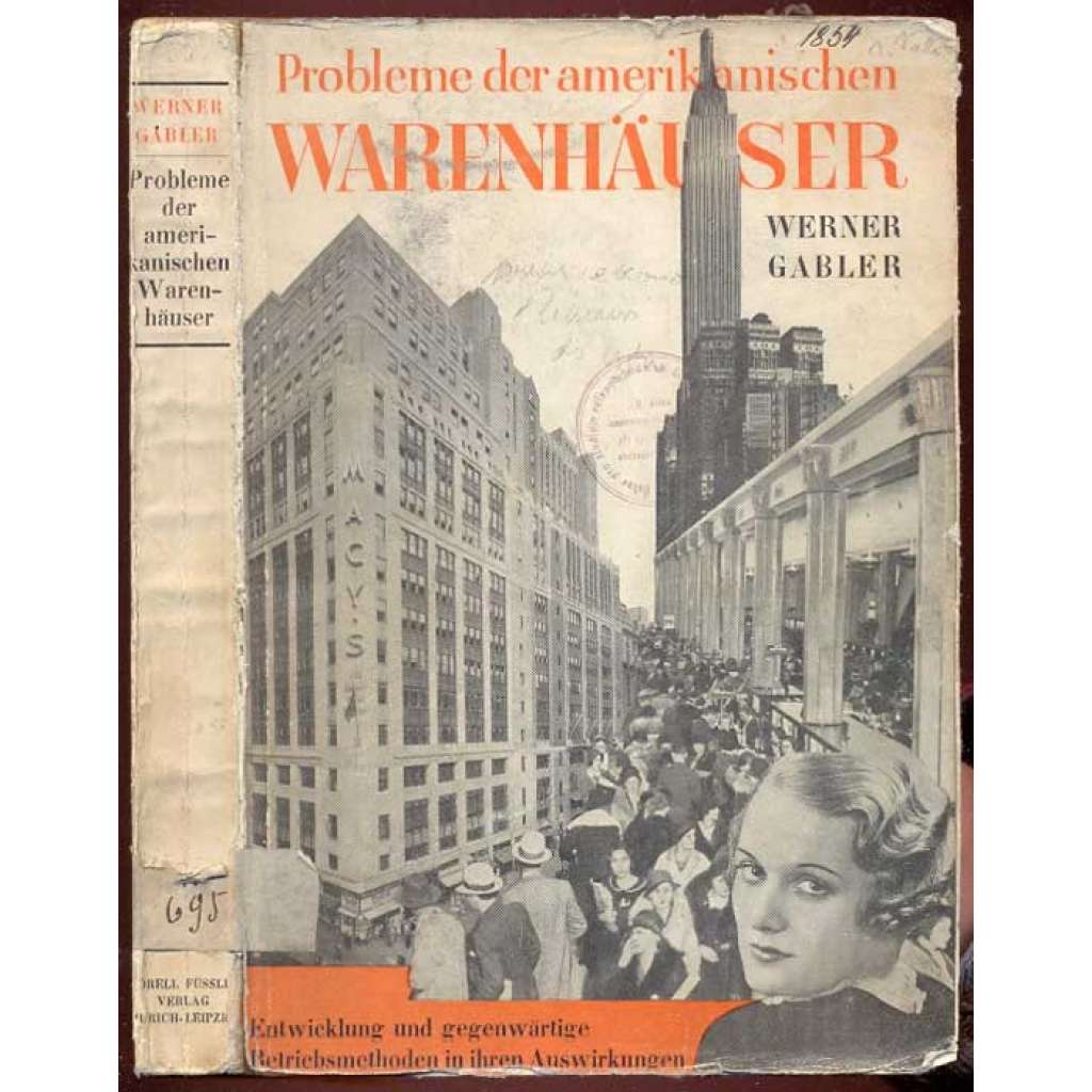 Probleme der amerikanischen Warenhäuser [obchodní domy, hospodářství, Amerika, meziválečné období]