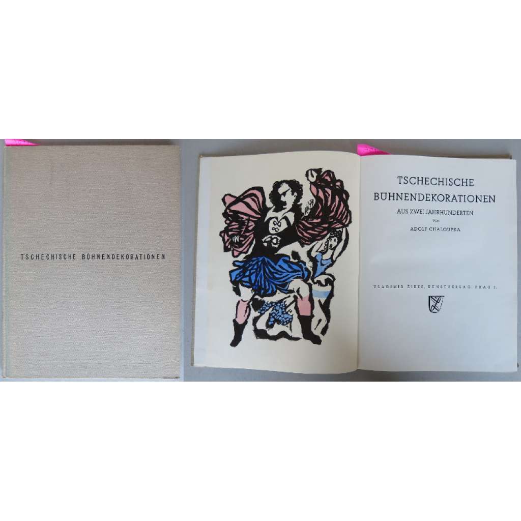 Tschechische Bühnendekorationen aus zwei Jahrhunderten	[divadlo, divadelní dekorace, kulisy]