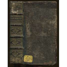 Panegirici sacri di Paolo Segneri, Dalla Compagnia di Giesu'. In questa nuova Impressione accresciuti. Parte prima [e] Parte seconda [náboženství, italsky, staré tisky, vazba kůže]]