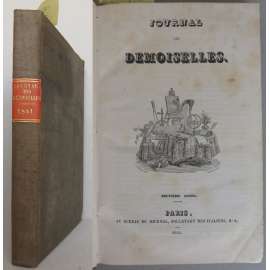 Journal des Demoiselles; Neuvième année, 1841 [móda, kolorované litografie, staré tisky]