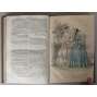 Journal des Demoiselles; Treizième année, 1845 [móda, kolorované litografie, staré tisky]