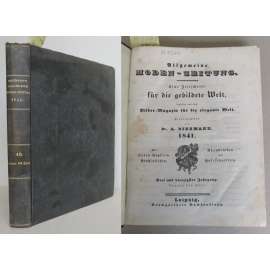 Allgemeine Moden-Zeitung. Eine Zeitschrift für die gebildete Welt. ... [móda, kolorované rytiny, staré tisky]