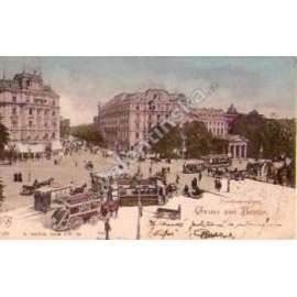 Gruss aus Berlin, Německo, koněspřežky, kočár,