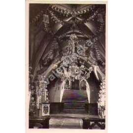 Sedlec, Kutná hora, kostnice, lustr z kostí