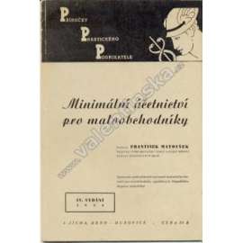 Minimální účetnictví pro maloobchodníky (edice: Příručky praktického podnikatele) [maloobchod, živnost, protektorát)