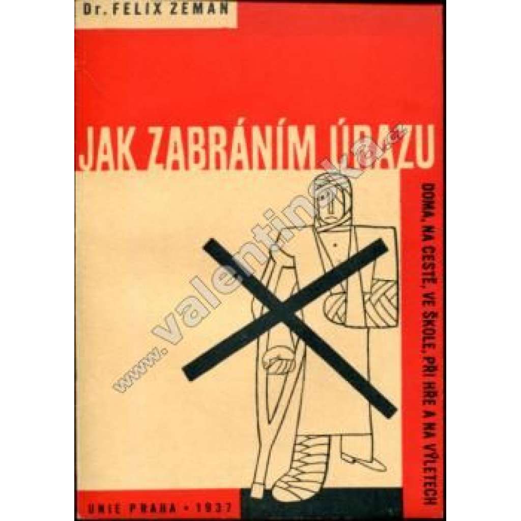 Jak zabráním úrazům. Doma, na cestě, ve škole, při hře a na výletech (zdraví, úrazy, příručka)