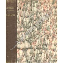 Literární noviny, roč. XII. 1939. Měsíčník pro literaturu a kulturní reportáž (časopis, literatura, poezie, divadlo, mj. I.Blatný, F. Halas, J. Mahen, Hřbitovy K. H. Máchy [Mácha], Islandská literatura]