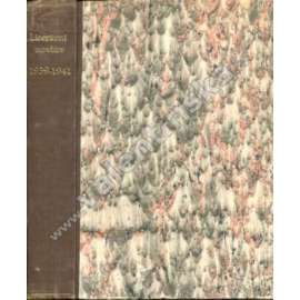 Literární noviny, roč. XII. 1939. Měsíčník pro literaturu a kulturní reportáž (časopis, literatura, poezie, divadlo, mj. I.Blatný, F. Halas, J. Mahen, Hřbitovy K. H. Máchy [Mácha], Islandská literatura]