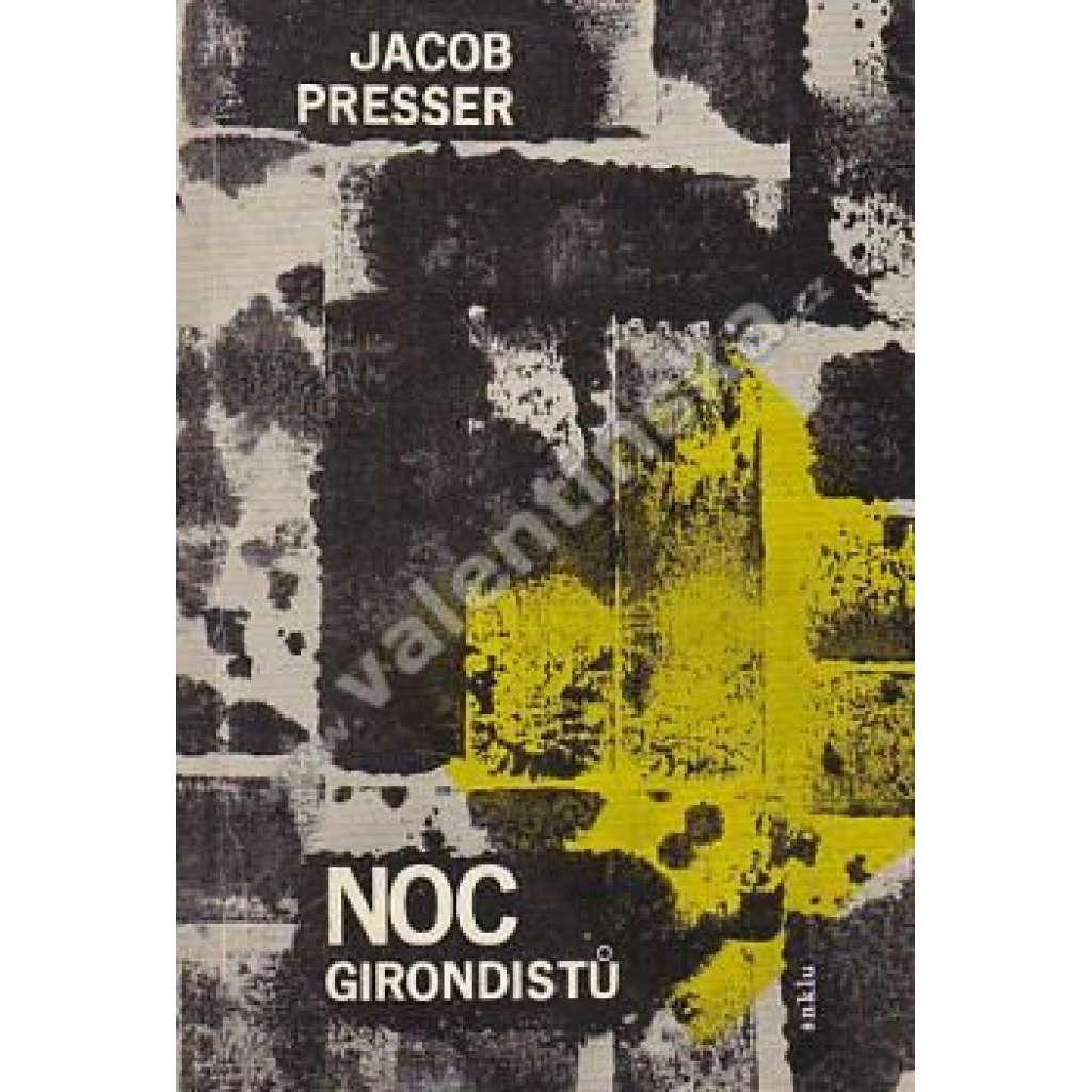 Noc girondistů (novela, druhá světová válka, holokaust; obálka Zbyněk Sekal)