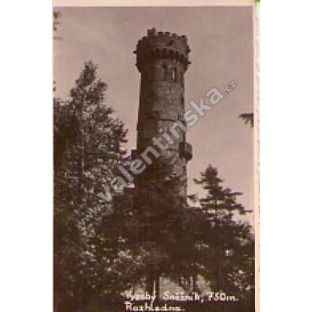 Vysoký Sněžník, rozhledna, Děčín