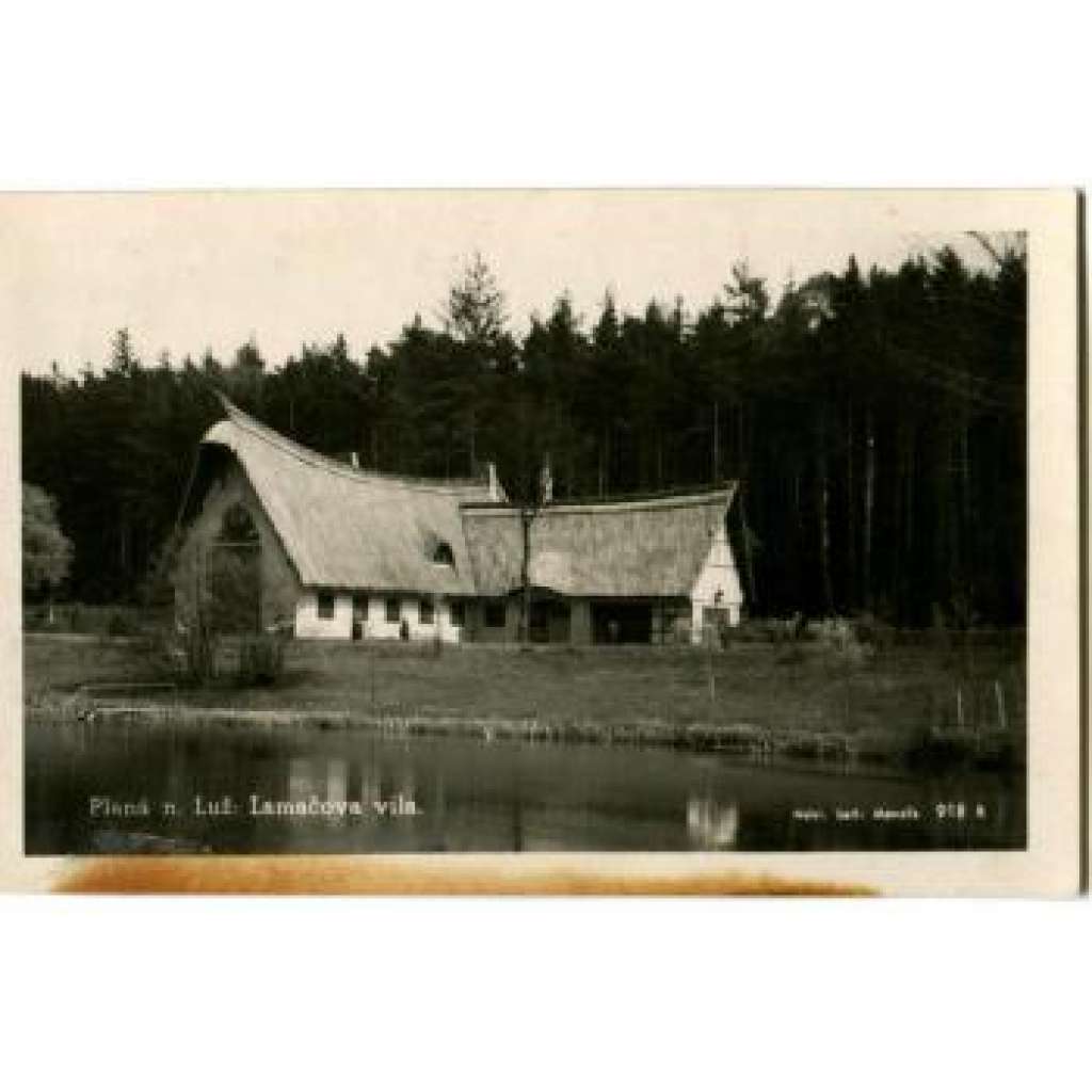 Planá nad Lužnicí, Lamačova vila
