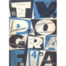 Typografia, ročník 53, 1950 (časopis, propagace, mj. reklama, typografie, plakát, grafické techniky)