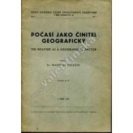 Počasí jako činitel geografický (meteorologie, geografie)