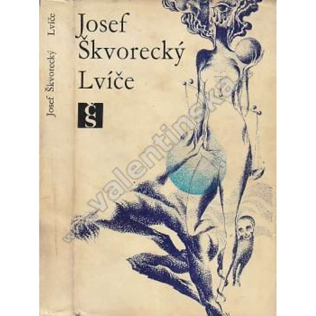 Lvíče. Koncové detektivní melodrama (edice: Nová próza, sv. 17) [román, satira; obálka Karel Laštovka]
