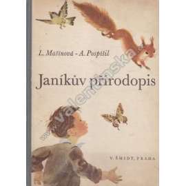 Janíkův přírodopis (edice: Krásná dětská kniha, sv. 10) [poezie, říkadla, mj. vydra, veverka, liška, vlk, rys; ilustrace A. Pospíšil]