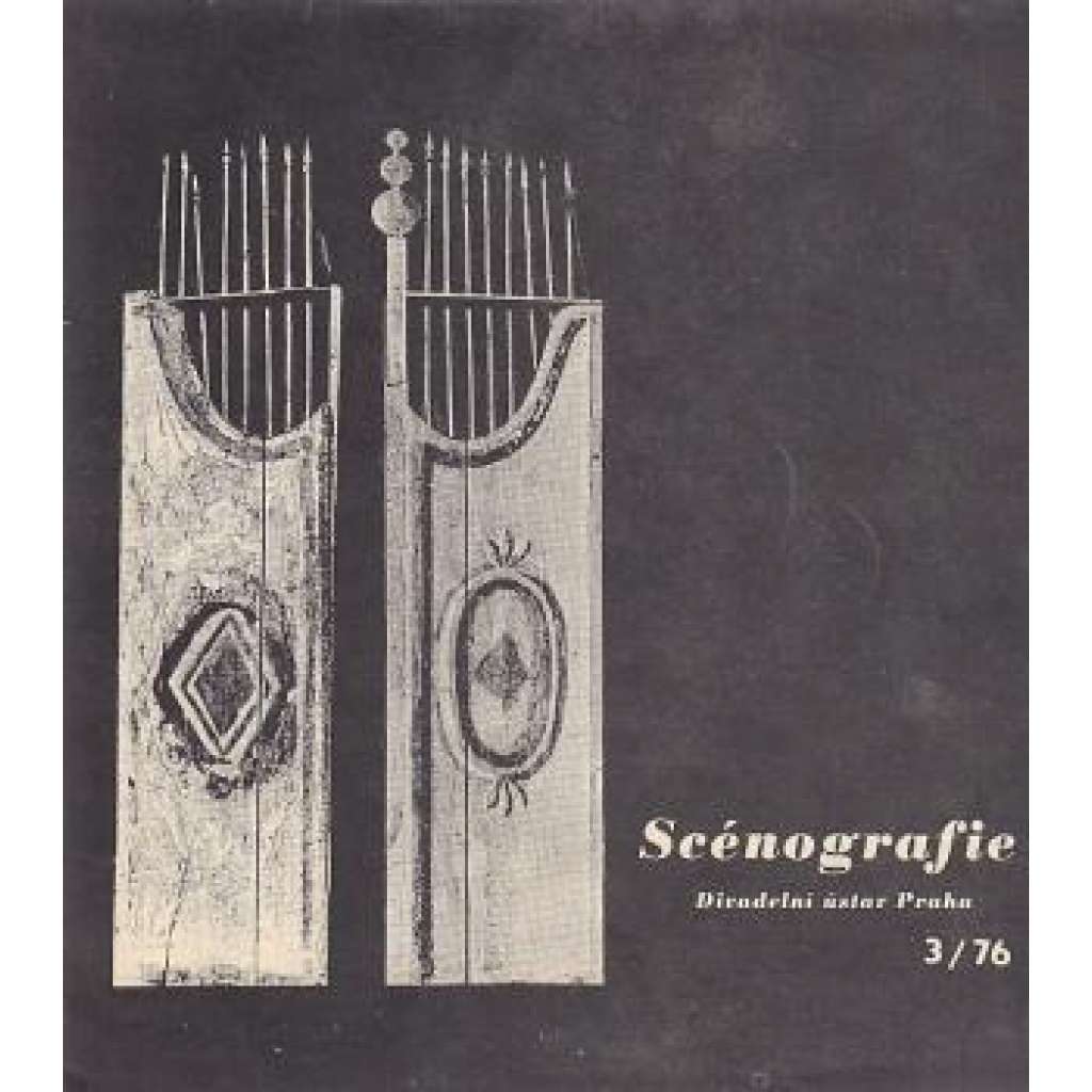 Scénografie 3/76 (časopis, divadlo, mj. Bulharská scénografie; Bulharská scénografie Very Dinovové-Rusevové; Bulharské lidové divadlo)