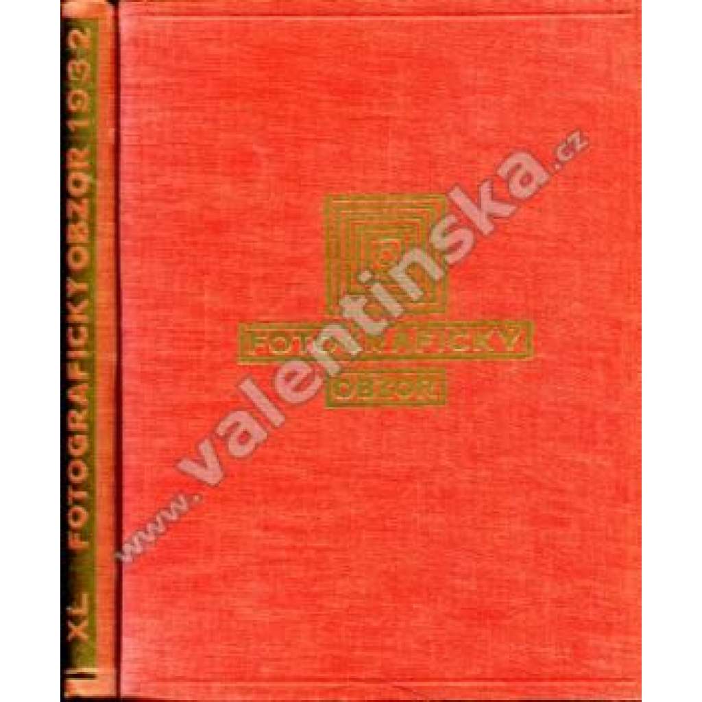 Fotografický obzor, ročník XL. 1932 (časopis, fotografie, mj. J. Jeníček - Moderní fotografie, Scénická výstavba amatérského filmu, Josef Sudek; fotografie Jan Lukas, Karel Hájek, Př. Koblic, D. J. Růžička)