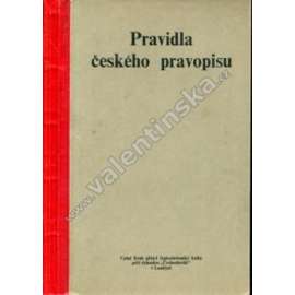 Pravidla českého pravopisu (exilové vydání!)