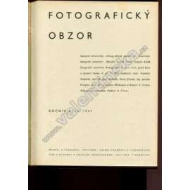 Fotografický obzor, ročník XLIX. 1941 (časopis, mj. Užitá barevná fotografie, J. Funke - Kritický výběr, P. Koblic - Fotografie blízkého výjevu; E. Wiškovský - Zobrazení, projev a sdělení; fotografie - J. Ehm, J. Funke, E. Wiškovský, Josef Sudek)