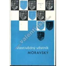 Vlastivědný věstník moravský, 1/1972, ročník  XXIV. (historie, archeologie, mj. Středověká ves Mstěnice, Vranovské poutě z národopisného hlediska, Význam Lucemburků pro povznesení Židlochovic)
