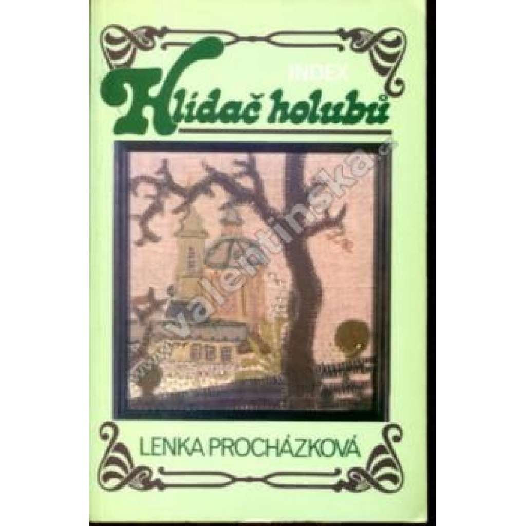 Hlídač holubů (povídky, exilové vydání, Index; obálka Zuzka Vacková)