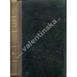Časopis pro pěstování mathematiky a fysiky, r. XIX. (1890) [matematika, fyzika, mj. Příspěvek k nauce o rovnicích převratných, Pozdní mrazy a předvídání mrazů nočních, Výroční zpráva, škola - Litomyšl, Domažlice, Jindřichův Hradec)