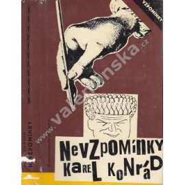 Nevzpomínky (biografie, paměti; obálka Zdenek Seydl)
