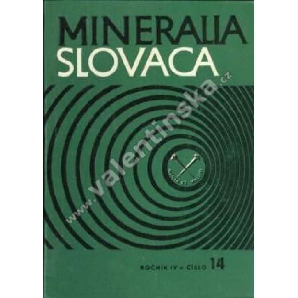MIneralia Slovaca 1972, ročník 4, č. 14 (časopis, geologie, Slovensko, mj. Plynové ložisko v kútském příkopu [Kúty], Zistenie termálnych vod v pliocéne centrálnej depresie Podunajskej panvy)